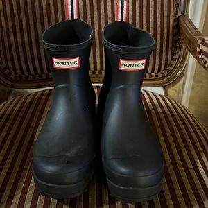 Hunter boot short bootie
